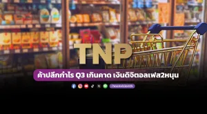 TNP ค้าปลีกกำไร Q3 เกินคาด เงินดิจิตอลเฟส2 หนุน