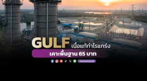 GULF เนื้อแท้กำไรแกร่ง เคาะพื้นฐาน65บาท