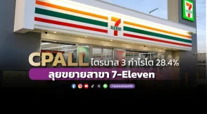 CPALL ไตรมาส 3 กำไรโต 28.4% ลุยขยายสาขา 7-Eleven