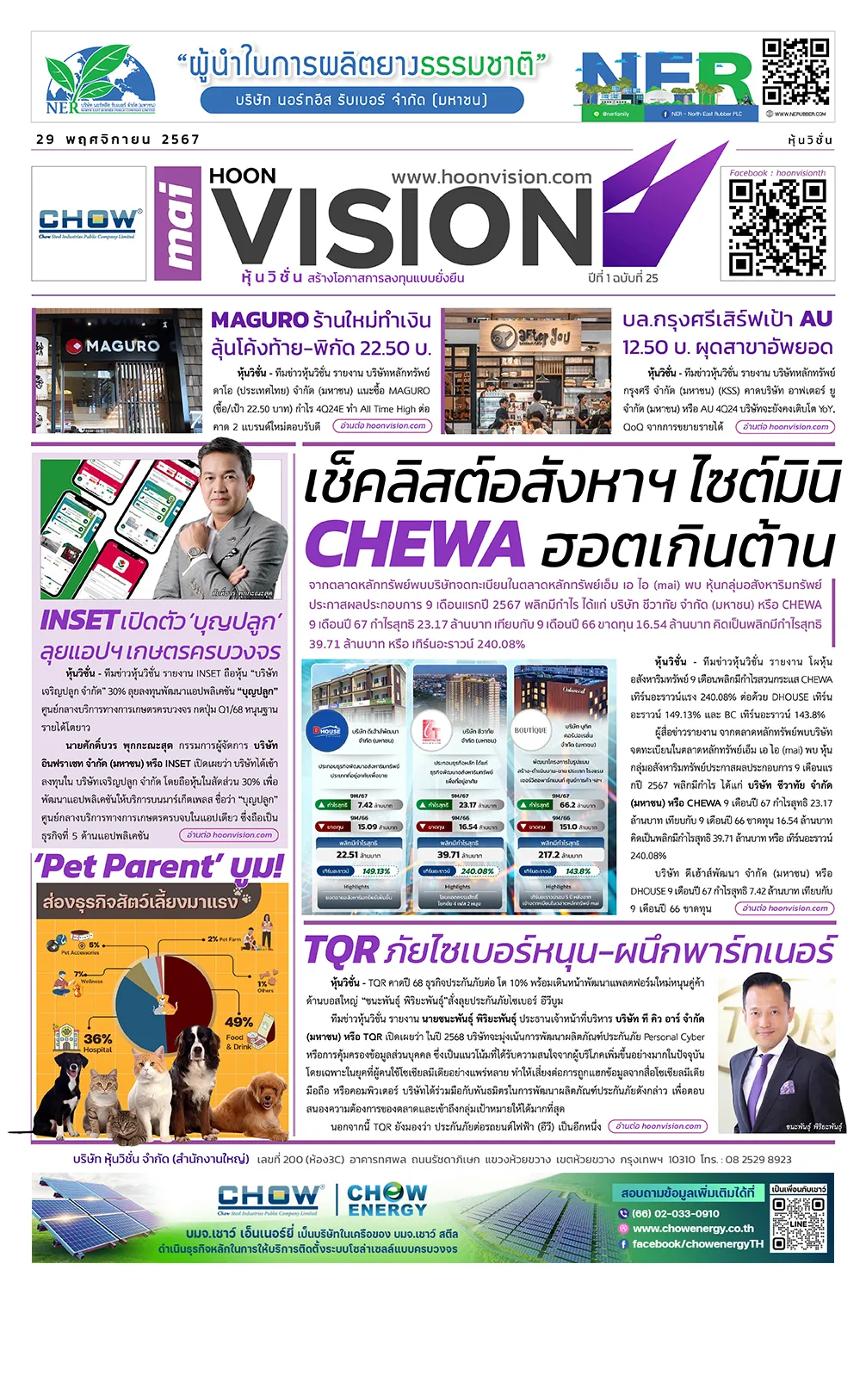 mai HoonVision 29 พฤศจิกายน 2567