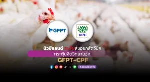 นิวซีแลนด์ระงับส่งออกสัตว์ปีก กระตุ้นจิตวิทยาบวก GFPT-CPF