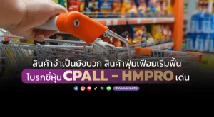 สินค้าจำเป็นยังบวก สินค้าฟุ่มเฟือยเริ่มฟื้น โบรกชี้หุ้น CPALL - HMPRO เด่น